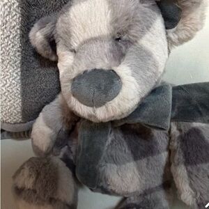 Gray Plush Teddy Bear